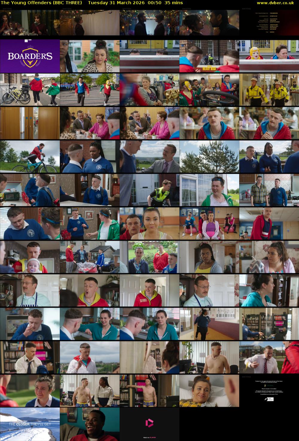 The Young Offenders (BBC THREE) Tuesday 31 March 2026 00:50 - 01:25
