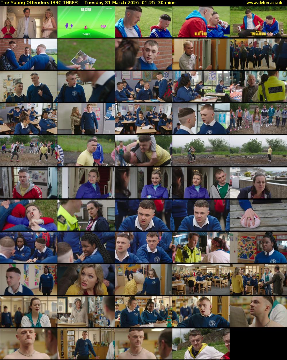 The Young Offenders (BBC THREE) Tuesday 31 March 2026 01:25 - 01:55