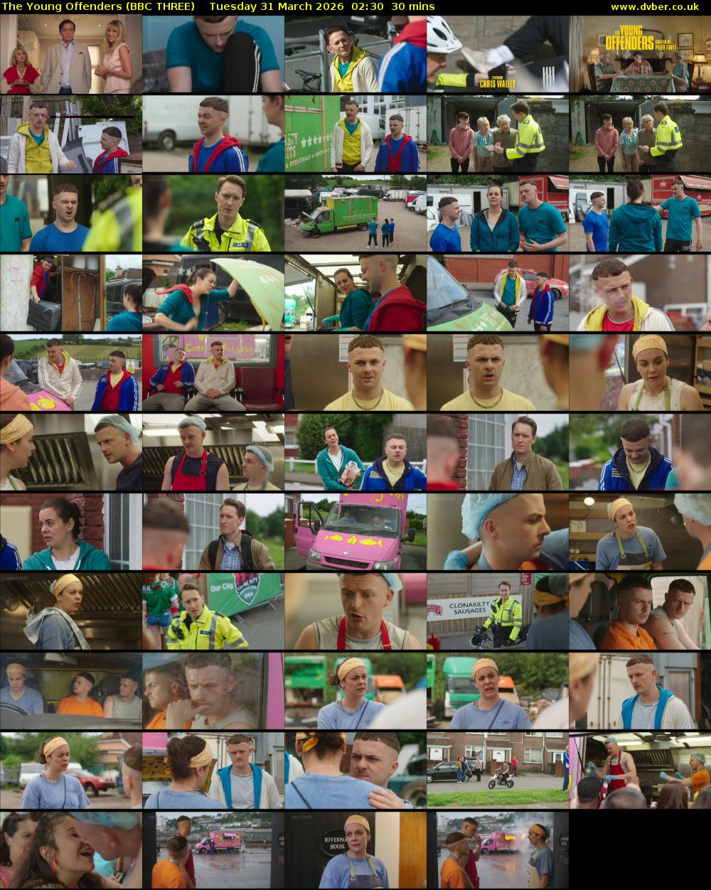The Young Offenders (BBC THREE) Tuesday 31 March 2026 02:30 - 03:00