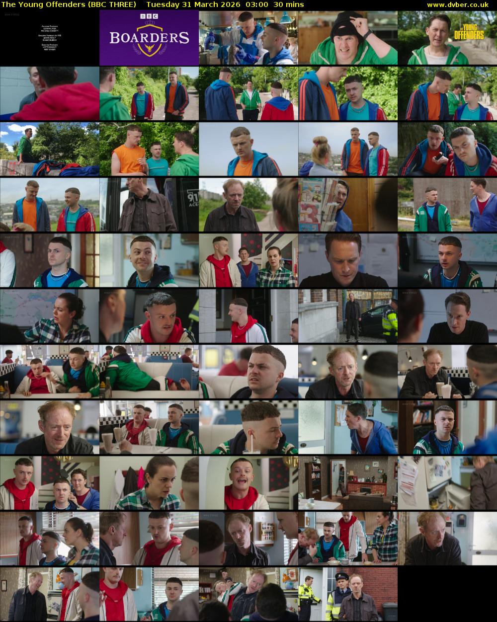 The Young Offenders (BBC THREE) Tuesday 31 March 2026 03:00 - 03:30