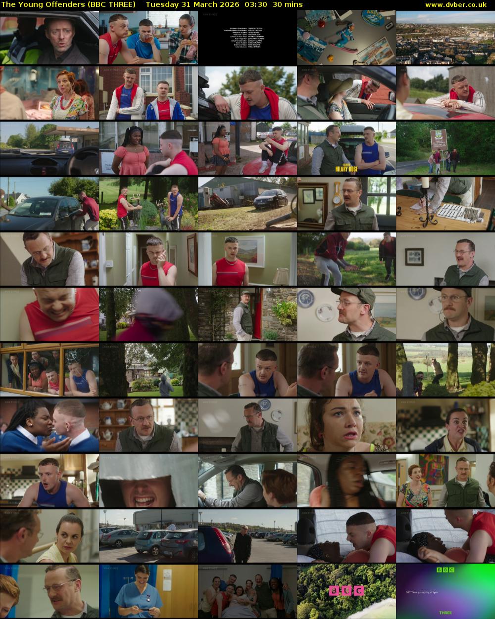 The Young Offenders (BBC THREE) Tuesday 31 March 2026 03:30 - 04:00