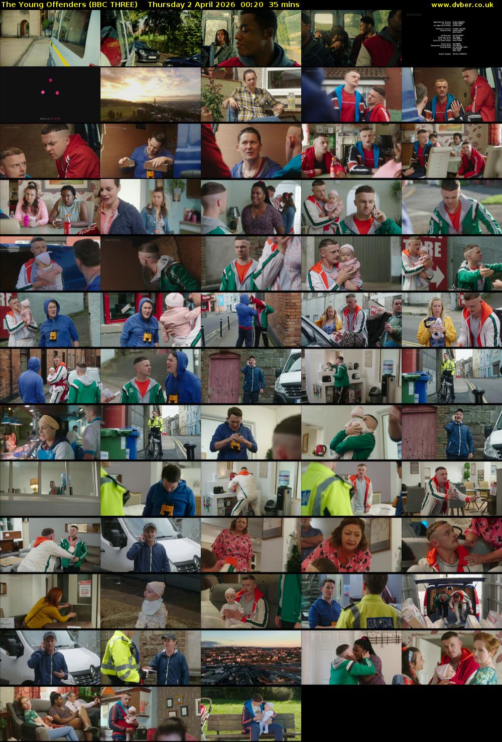The Young Offenders (BBC THREE) Thursday 2 April 2026 00:20 - 00:55
