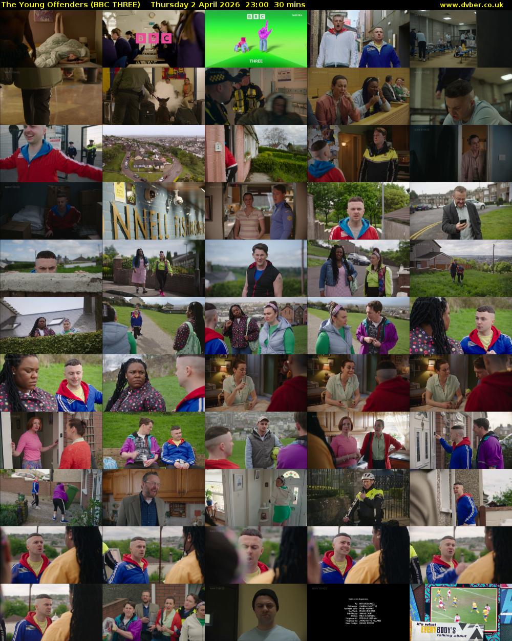 The Young Offenders (BBC THREE) Thursday 2 April 2026 23:00 - 23:30
