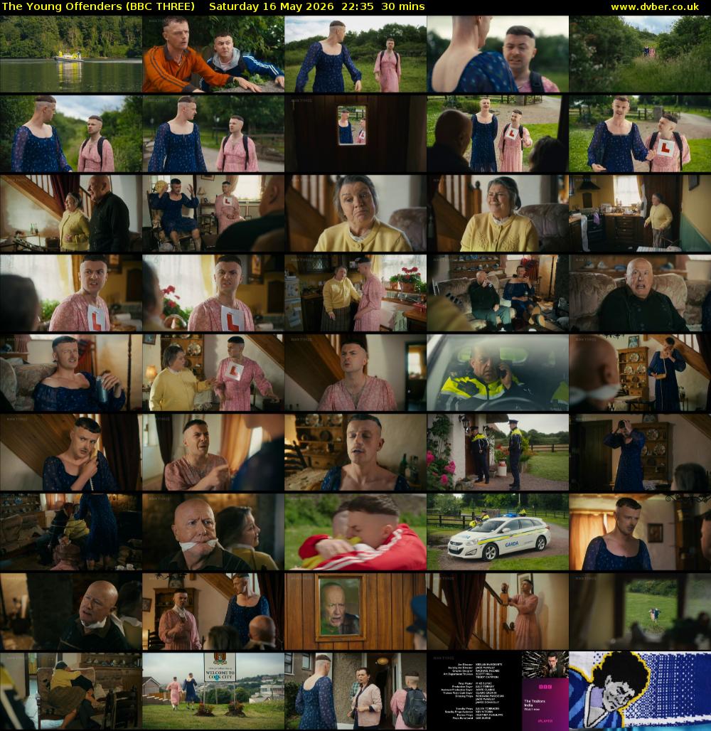 The Young Offenders (BBC THREE) Saturday 16 May 2026 22:35 - 23:05