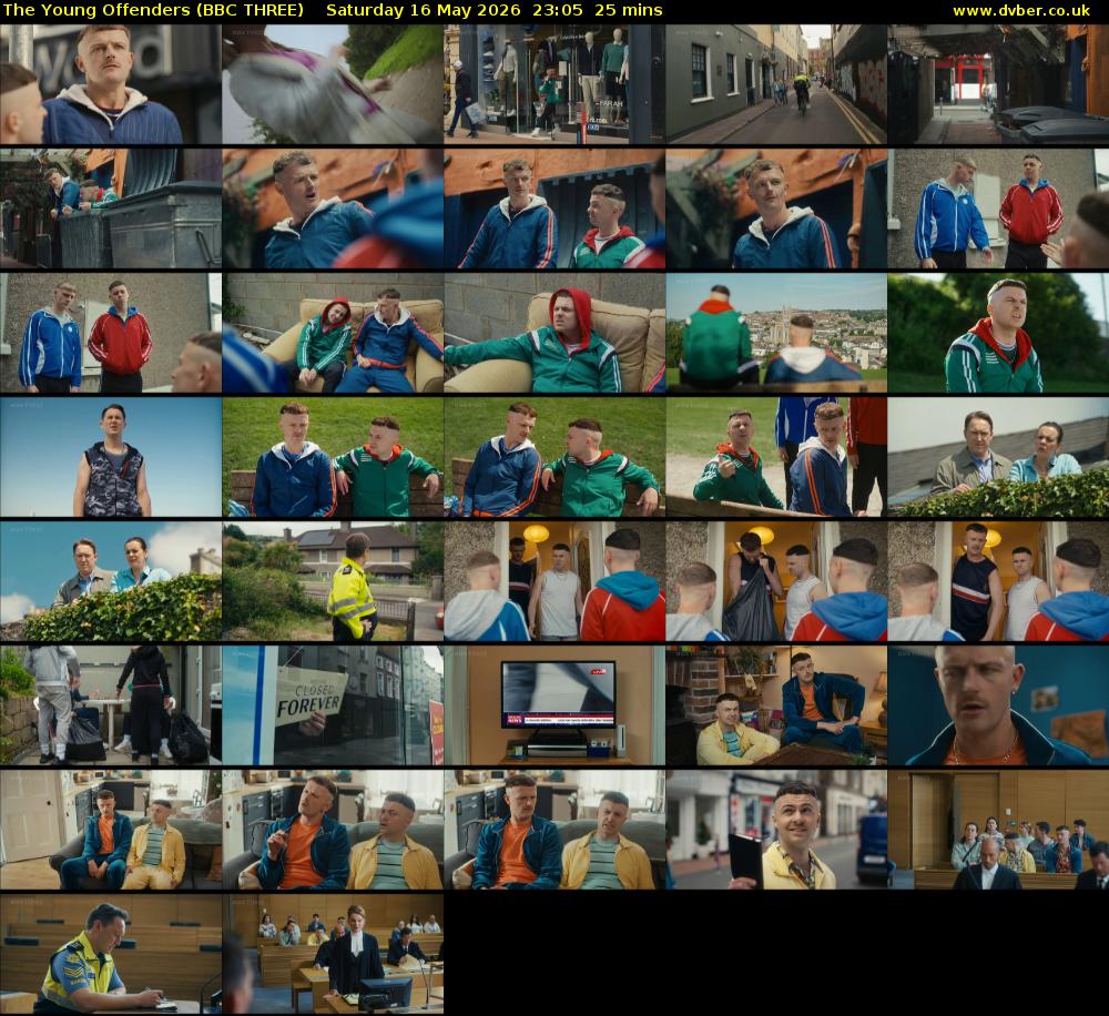 The Young Offenders (BBC THREE) Saturday 16 May 2026 23:05 - 23:30