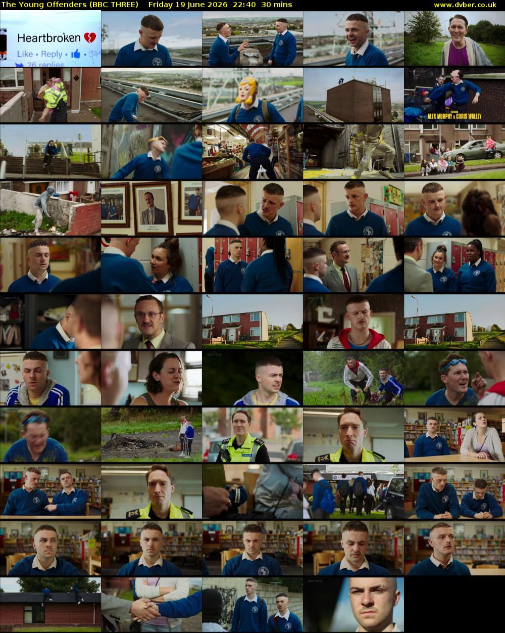 The Young Offenders (BBC THREE) Friday 19 June 2026 22:40 - 23:10