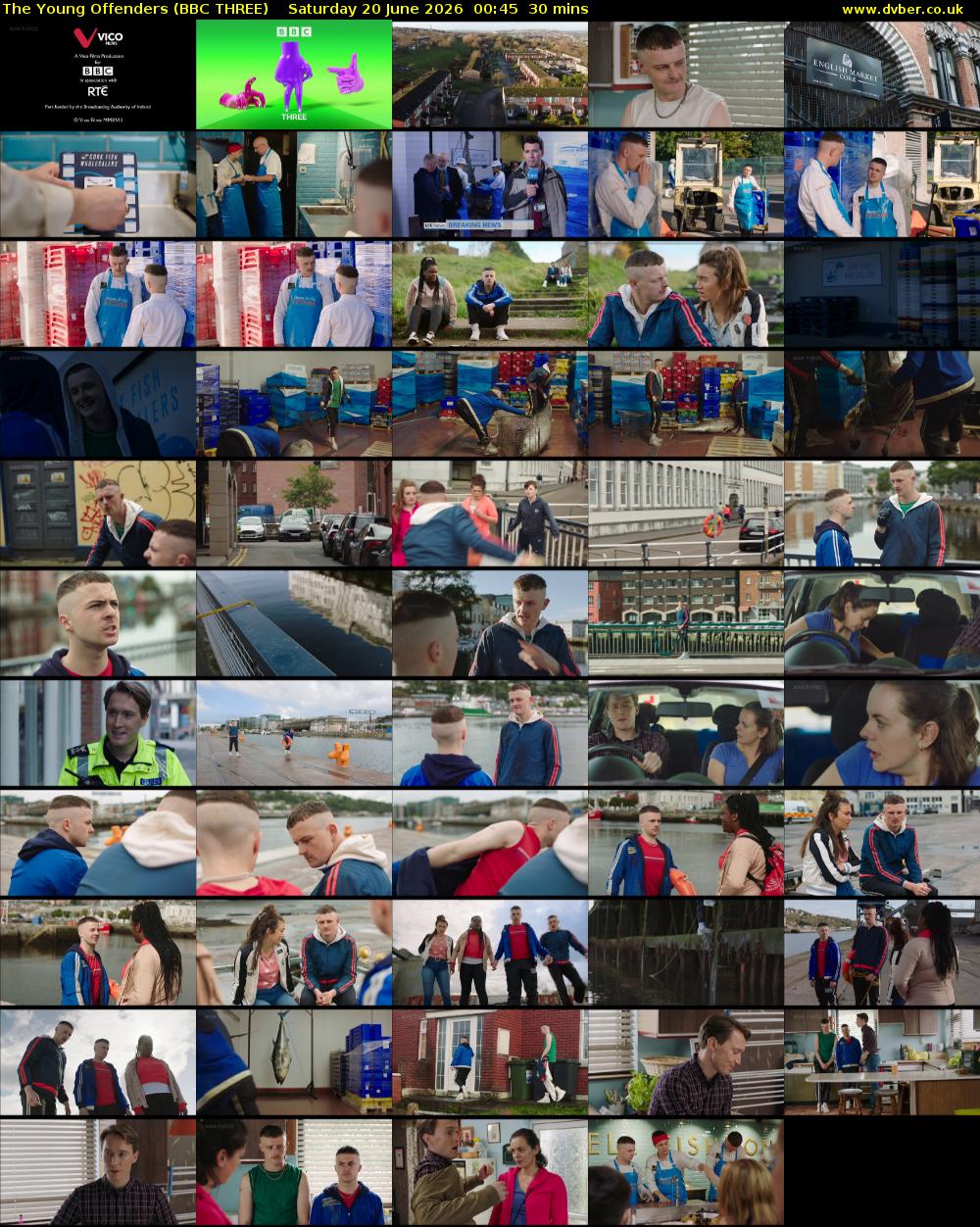 The Young Offenders (BBC THREE) Saturday 20 June 2026 00:45 - 01:15