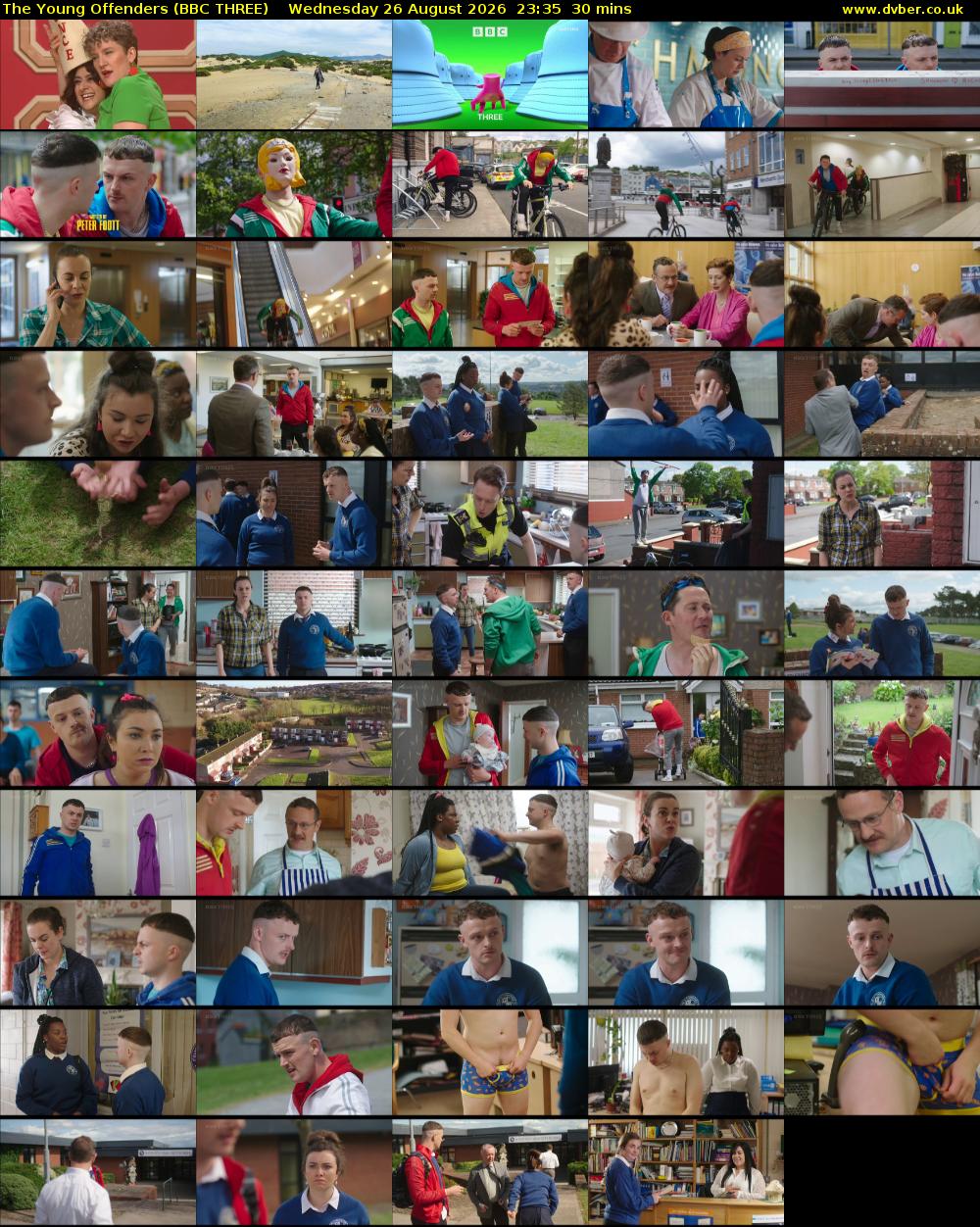The Young Offenders (BBC THREE) Wednesday 26 August 2026 23:35 - 00:05
