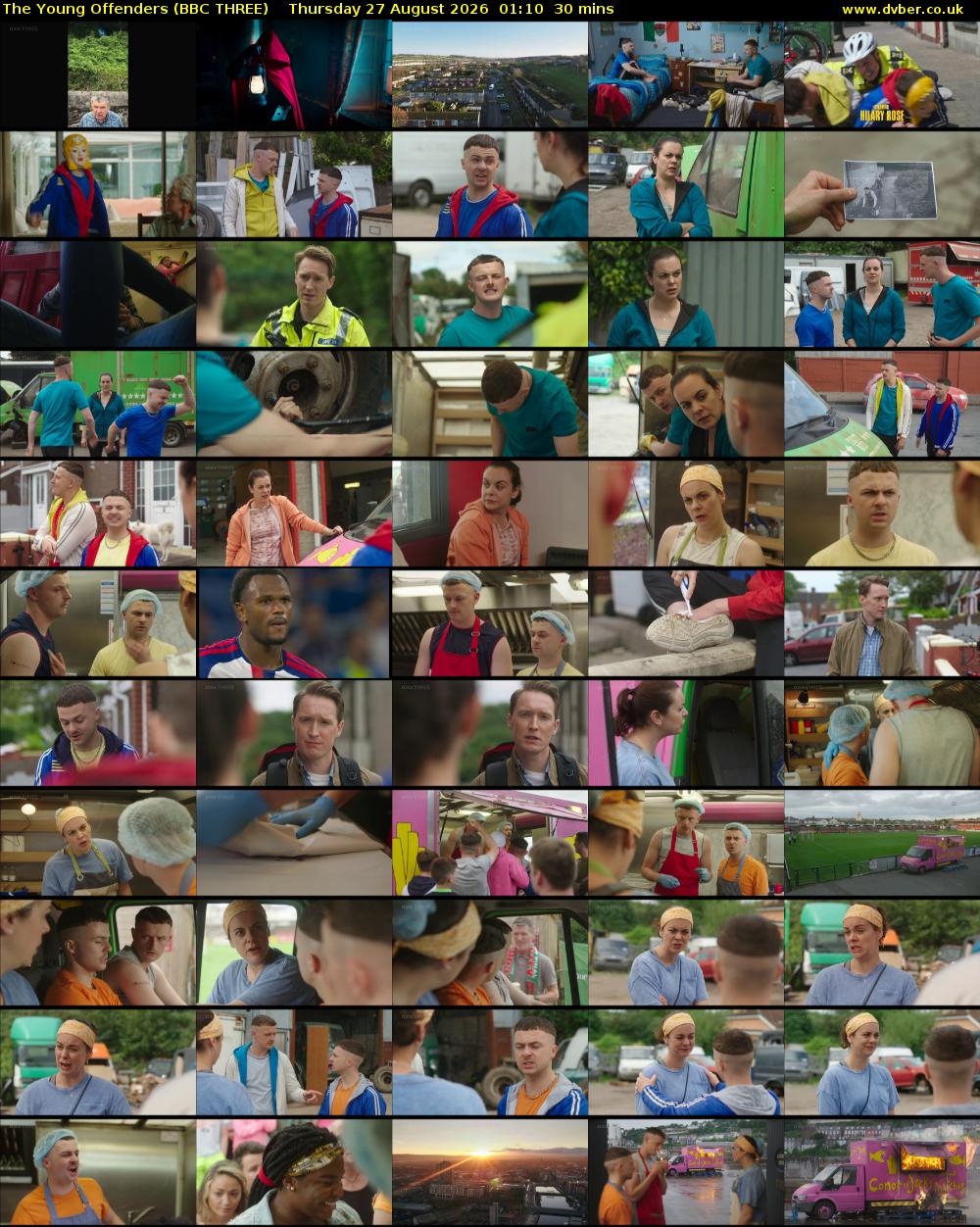 The Young Offenders (BBC THREE) Thursday 27 August 2026 01:10 - 01:40