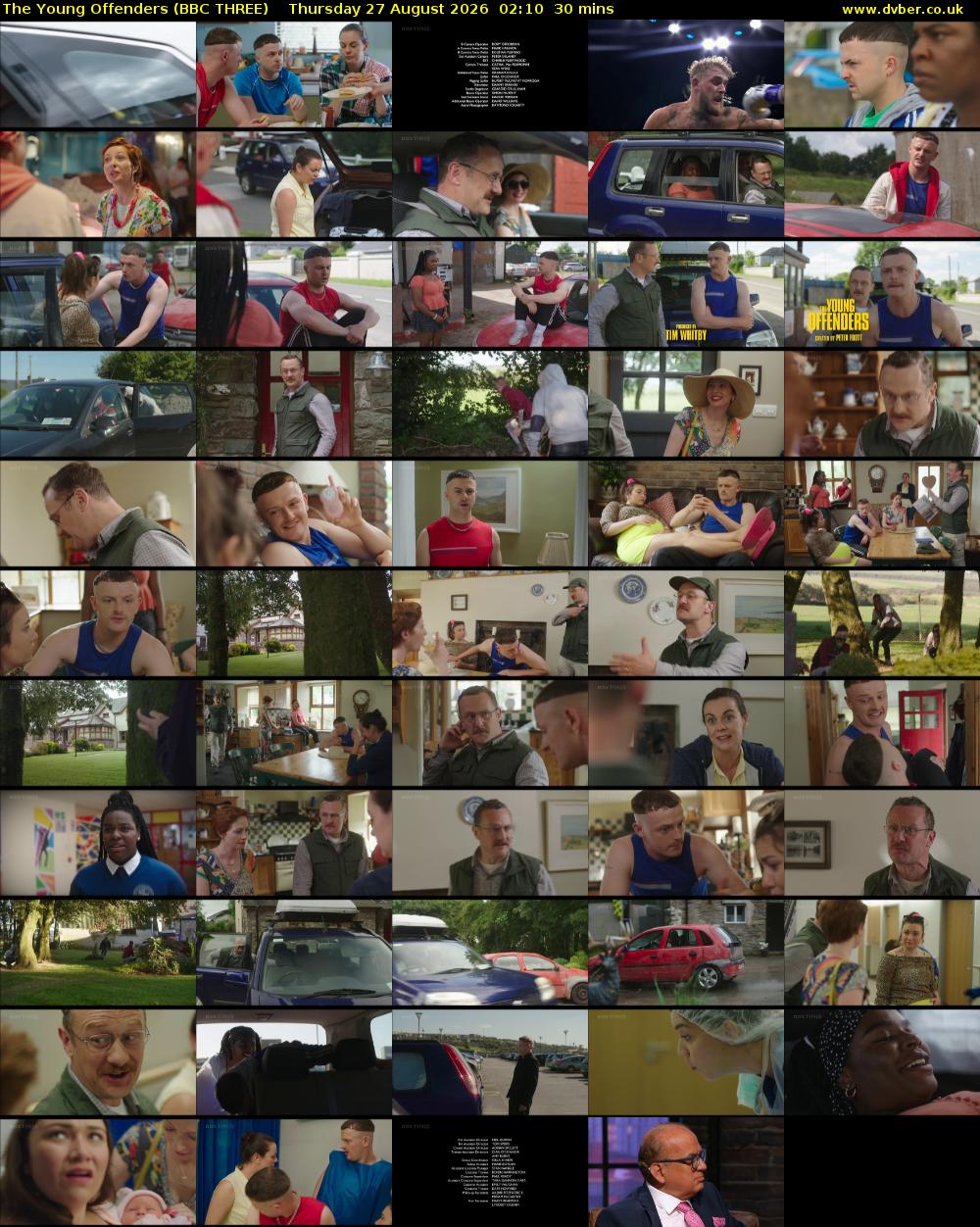 The Young Offenders (BBC THREE) Thursday 27 August 2026 02:10 - 02:40