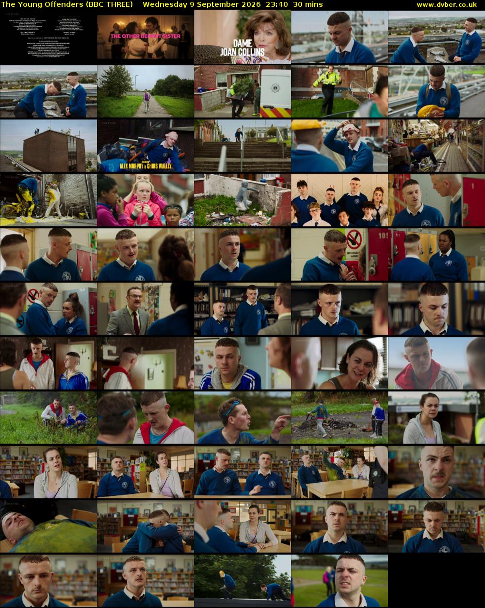 The Young Offenders (BBC THREE) Wednesday 9 September 2026 23:40 - 00:10