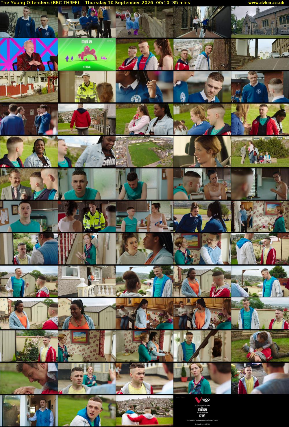 The Young Offenders (BBC THREE) Thursday 10 September 2026 00:10 - 00:45