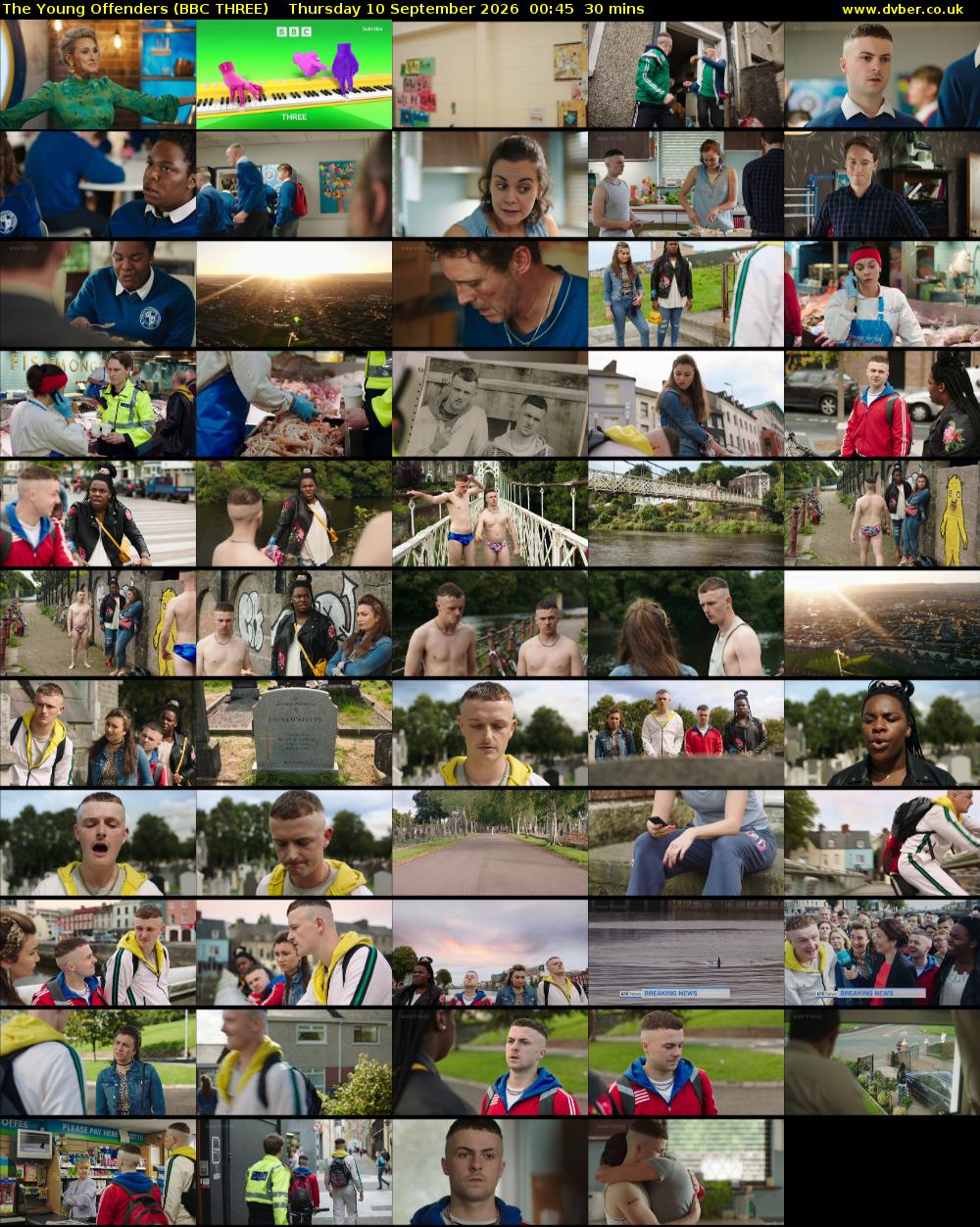 The Young Offenders (BBC THREE) Thursday 10 September 2026 00:45 - 01:15