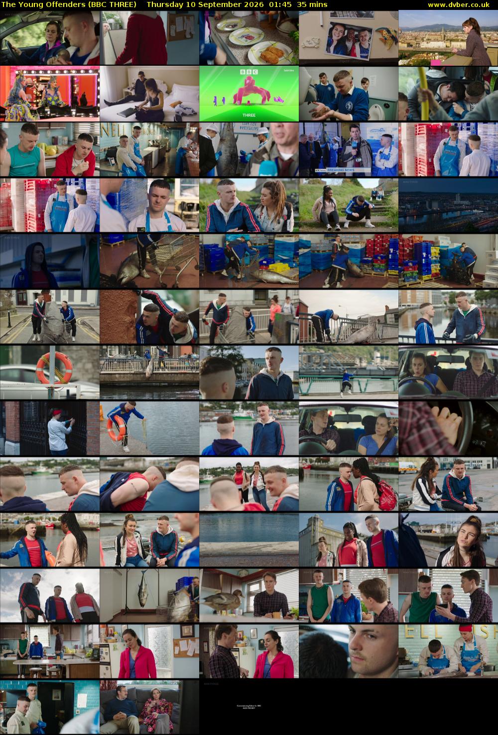 The Young Offenders (BBC THREE) Thursday 10 September 2026 01:45 - 02:20