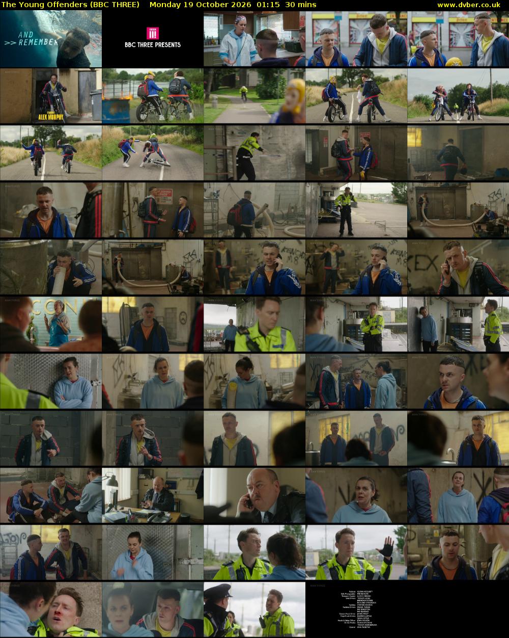 The Young Offenders (BBC THREE) Monday 19 October 2026 01:15 - 01:45