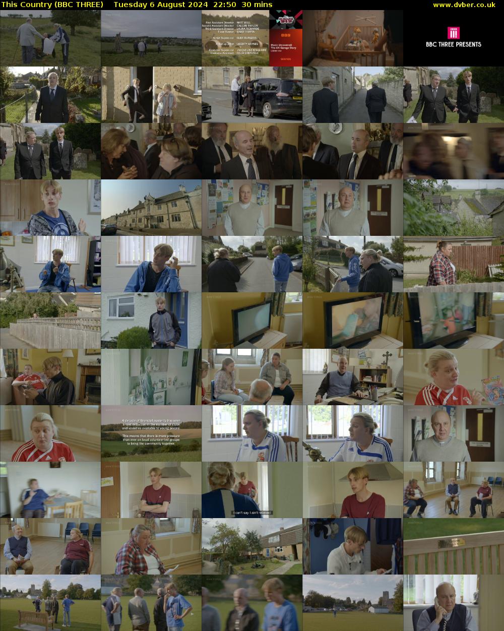 This Country (BBC THREE) Tuesday 6 August 2024 22:50 - 23:20