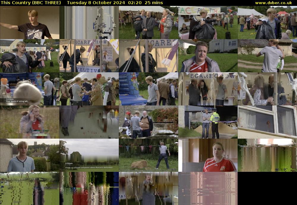 This Country (BBC THREE) Tuesday 8 October 2024 02:20 - 02:45
