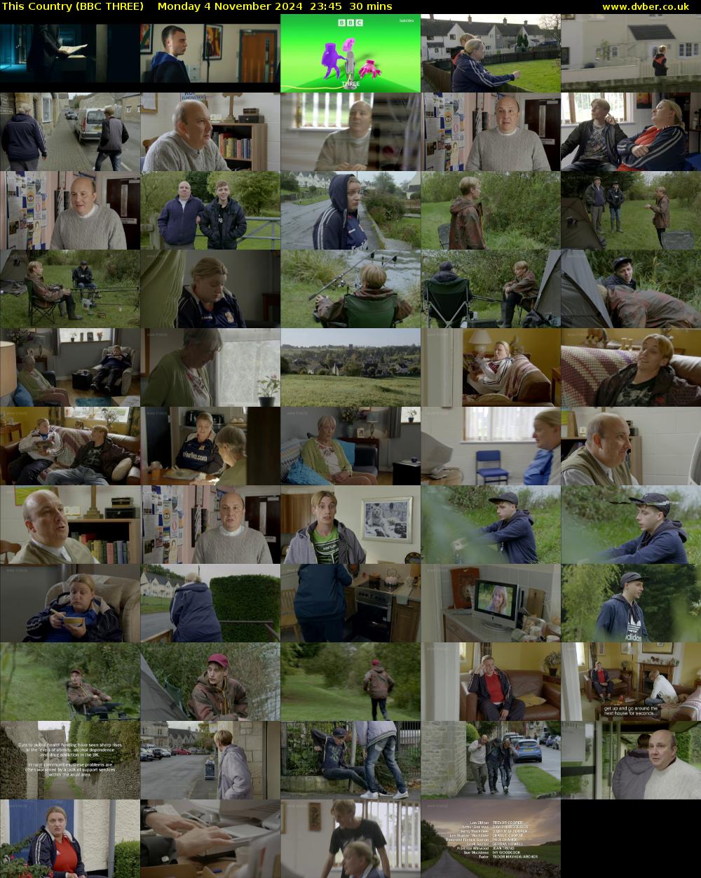 This Country (BBC THREE) Monday 4 November 2024 23:45 - 00:15