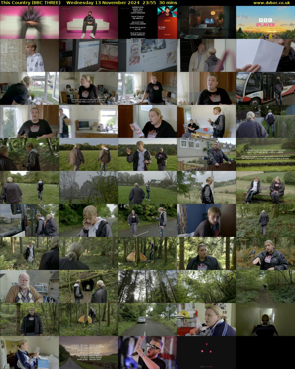 This Country (BBC THREE) Wednesday 13 November 2024 23:55 - 00:25