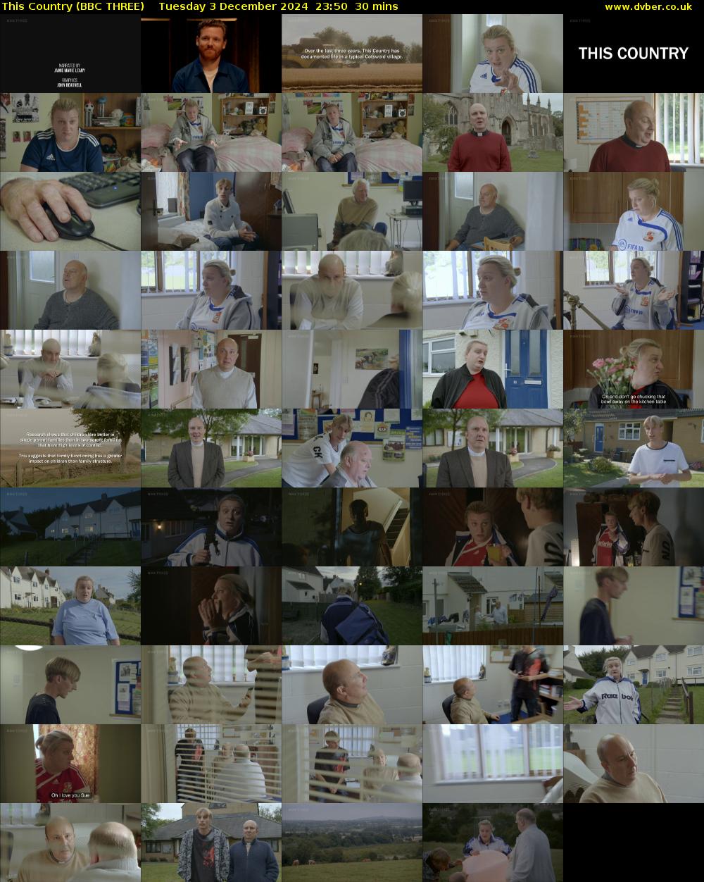 This Country (BBC THREE) Tuesday 3 December 2024 23:50 - 00:20