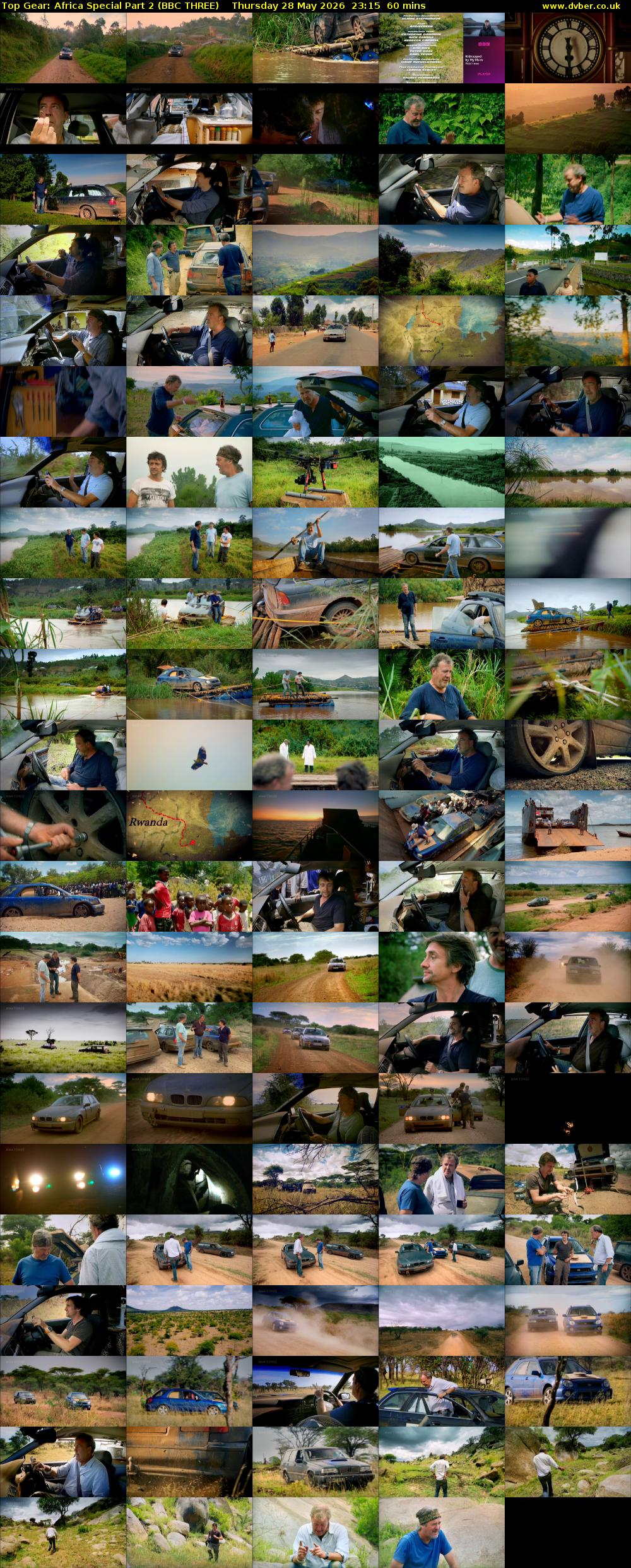 Top Gear: Africa Special Part 2 (BBC THREE) Thursday 28 May 2026 23:15 - 00:15