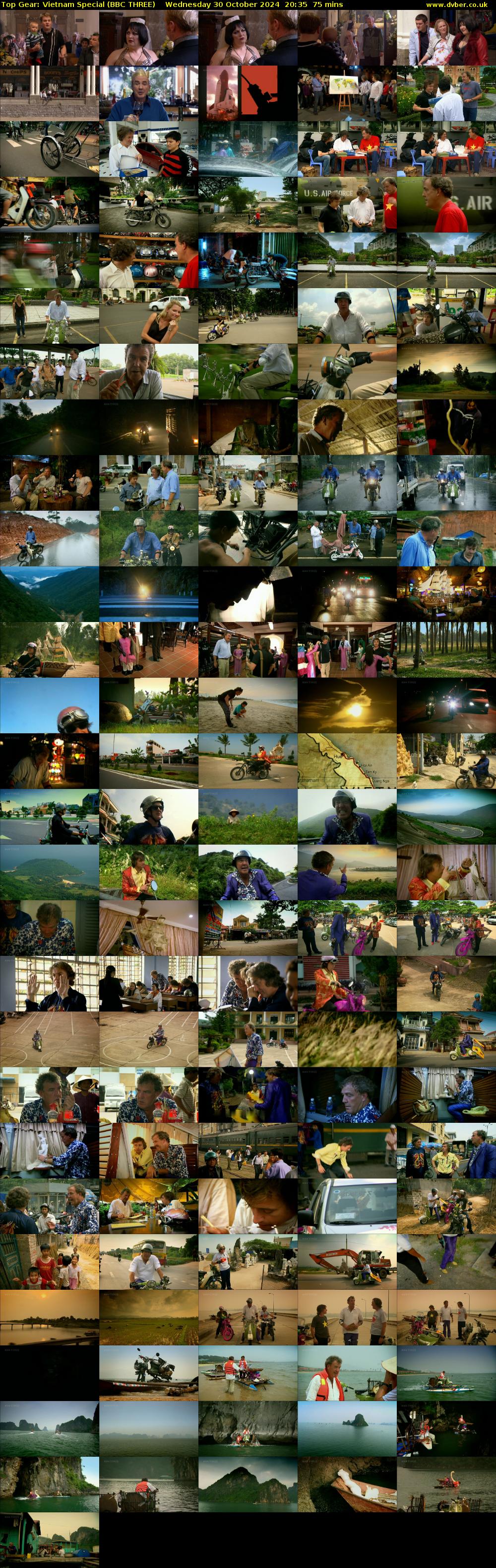 Top Gear: Vietnam Special (BBC THREE) Wednesday 30 October 2024 20:35 - 21:50