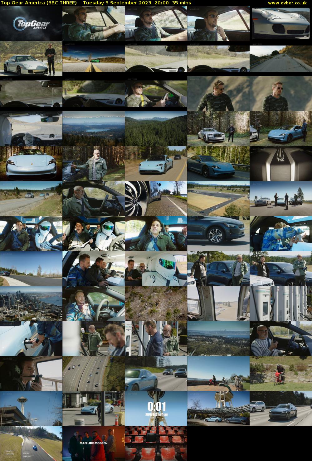Top Gear America (BBC THREE) Tuesday 5 September 2023 20:00 - 20:35