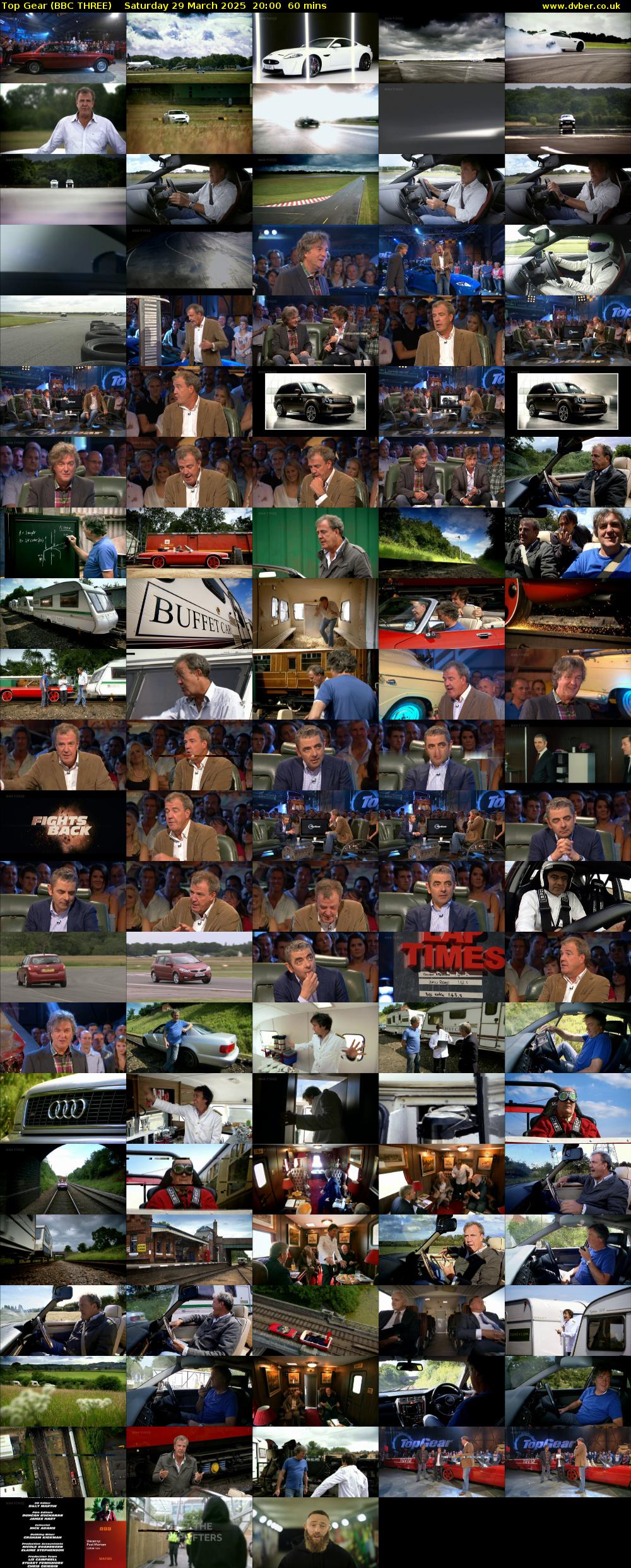 Top Gear (BBC THREE) Saturday 29 March 2025 20:00 - 21:00