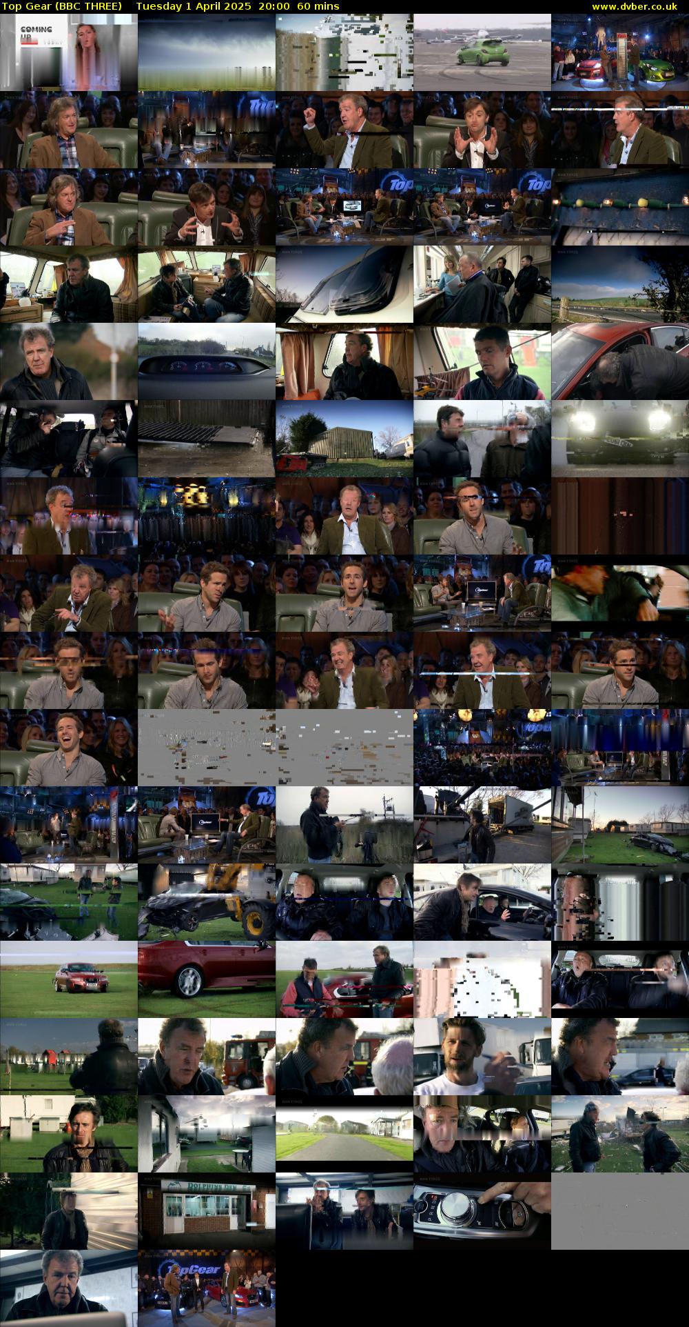 Top Gear (BBC THREE) Tuesday 1 April 2025 20:00 - 21:00