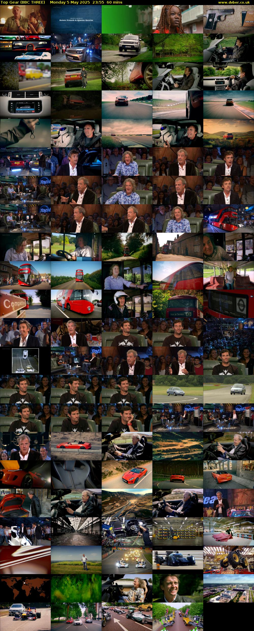 Top Gear (BBC THREE) Monday 5 May 2025 23:55 - 00:55