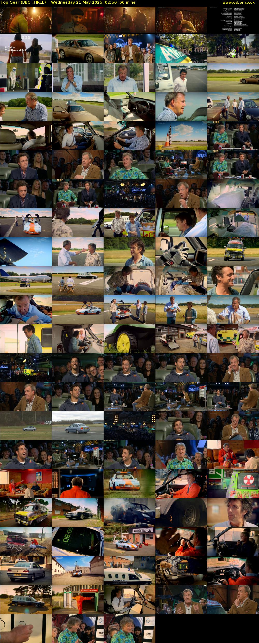 Top Gear (BBC THREE) Wednesday 21 May 2025 02:50 - 03:50