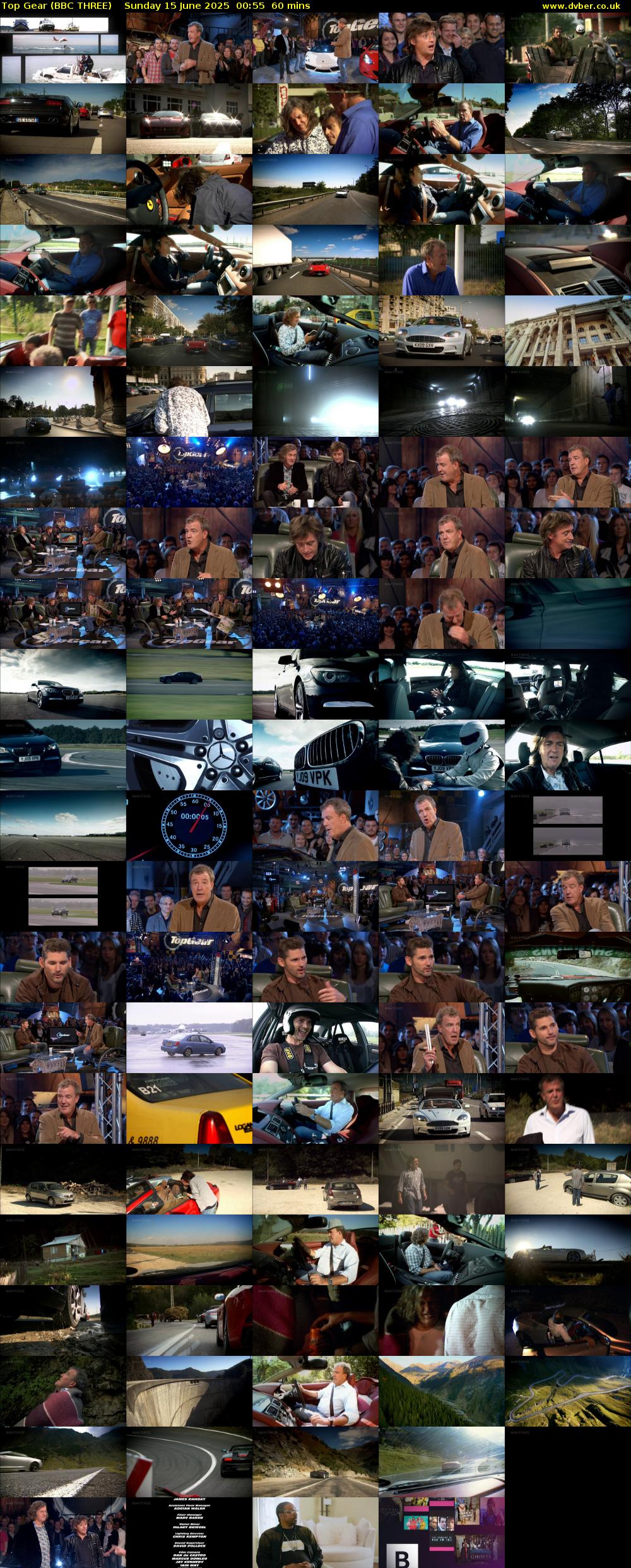 Top Gear (BBC THREE) Sunday 15 June 2025 00:55 - 01:55