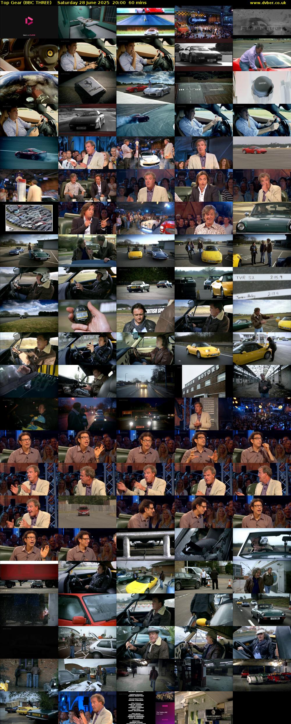 Top Gear (BBC THREE) Saturday 28 June 2025 20:00 - 21:00