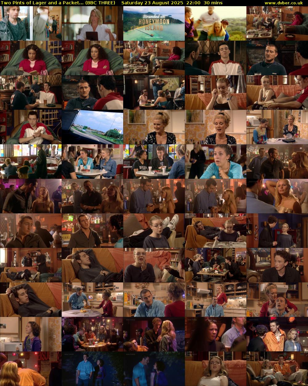 Two Pints of Lager and a Packet... (BBC THREE) Saturday 23 August 2025 22:00 - 22:30