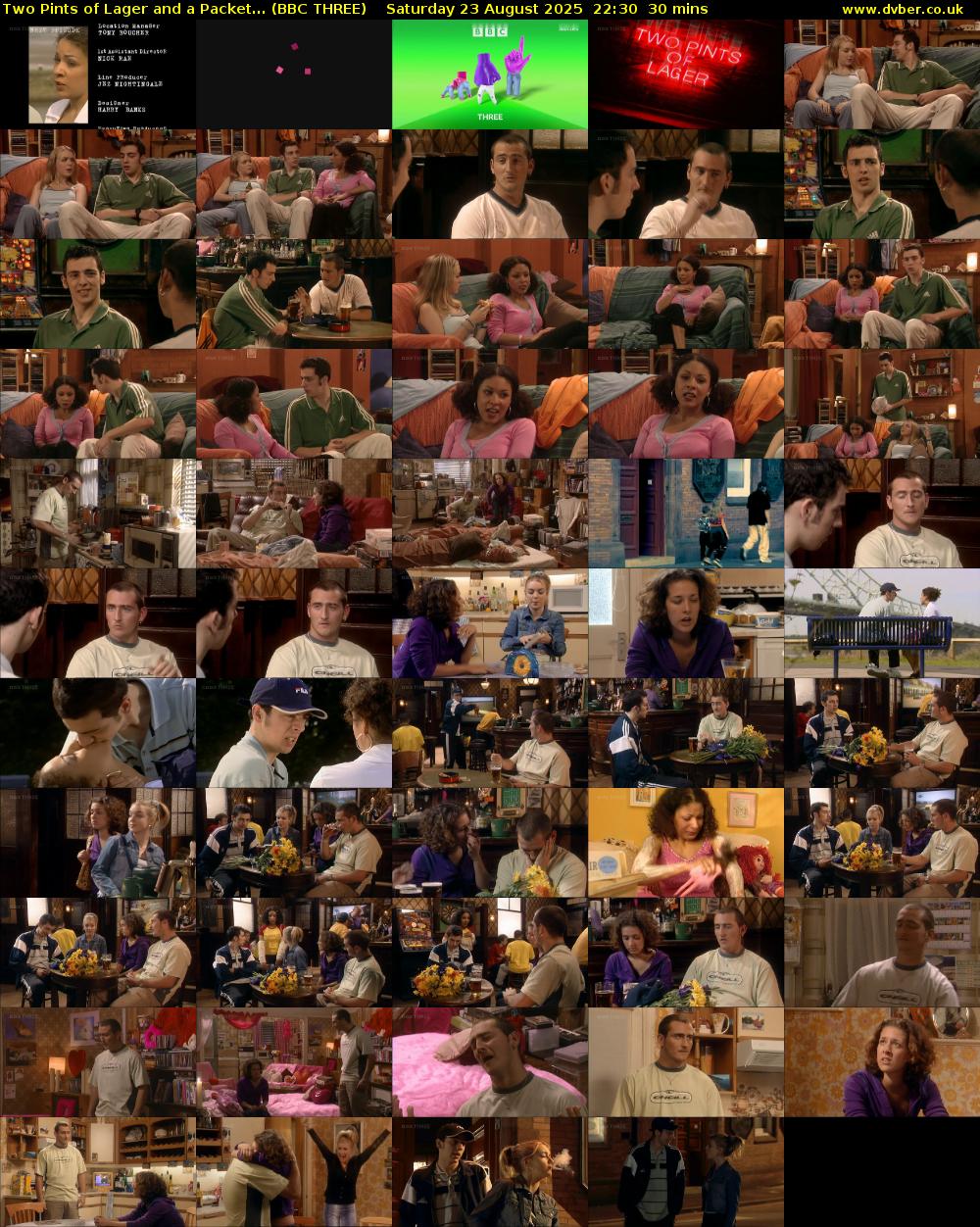 Two Pints of Lager and a Packet... (BBC THREE) Saturday 23 August 2025 22:30 - 23:00