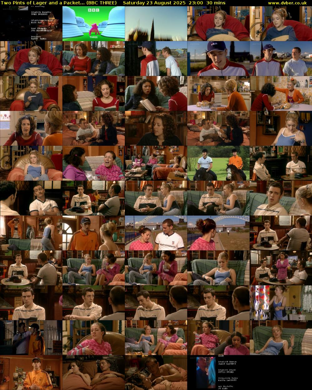 Two Pints of Lager and a Packet... (BBC THREE) Saturday 23 August 2025 23:00 - 23:30