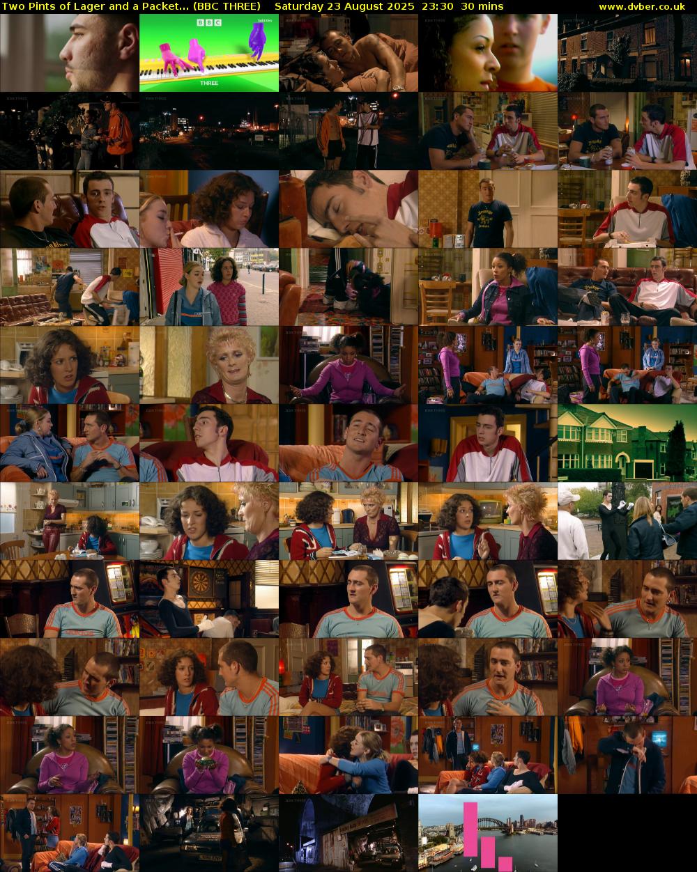 Two Pints of Lager and a Packet... (BBC THREE) Saturday 23 August 2025 23:30 - 00:00