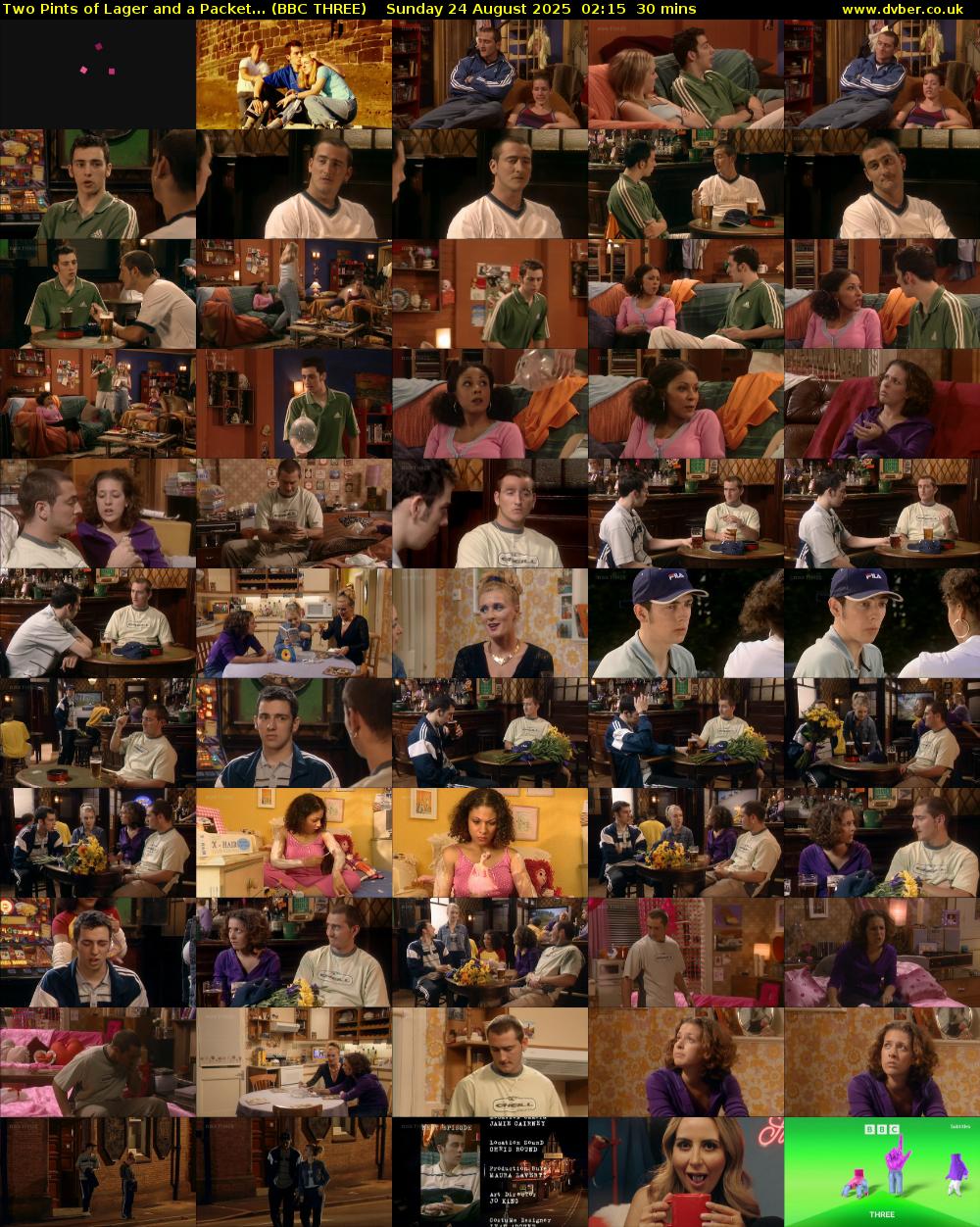 Two Pints of Lager and a Packet... (BBC THREE) Sunday 24 August 2025 02:15 - 02:45