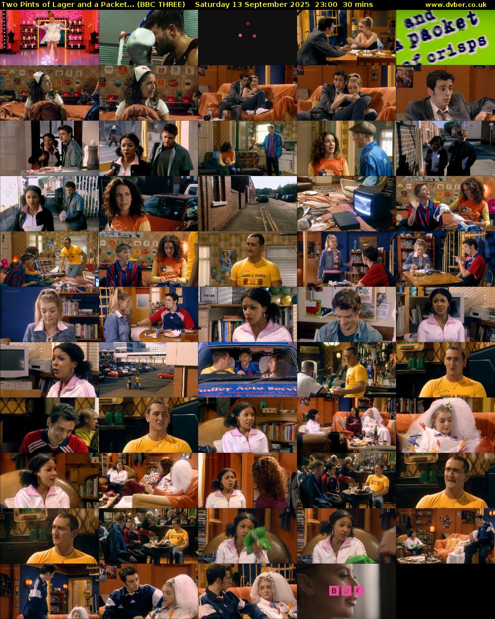 Two Pints of Lager and a Packet... (BBC THREE) Saturday 13 September 2025 23:00 - 23:30