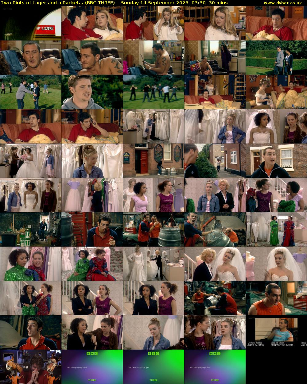 Two Pints of Lager and a Packet... (BBC THREE) Sunday 14 September 2025 03:30 - 04:00