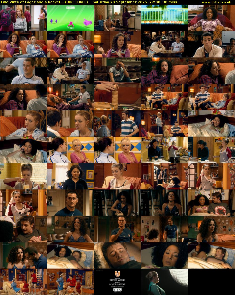 Two Pints of Lager and a Packet... (BBC THREE) Saturday 20 September 2025 22:00 - 22:30
