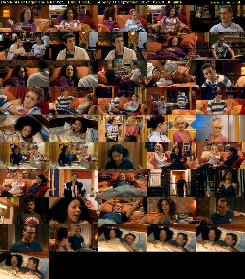 Two Pints of Lager and a Packet... (BBC THREE) Sunday 21 September 2025 02:00 - 02:30