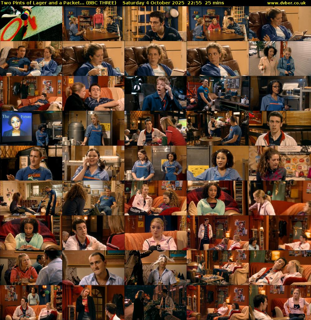 Two Pints of Lager and a Packet... (BBC THREE) Saturday 4 October 2025 22:55 - 23:20