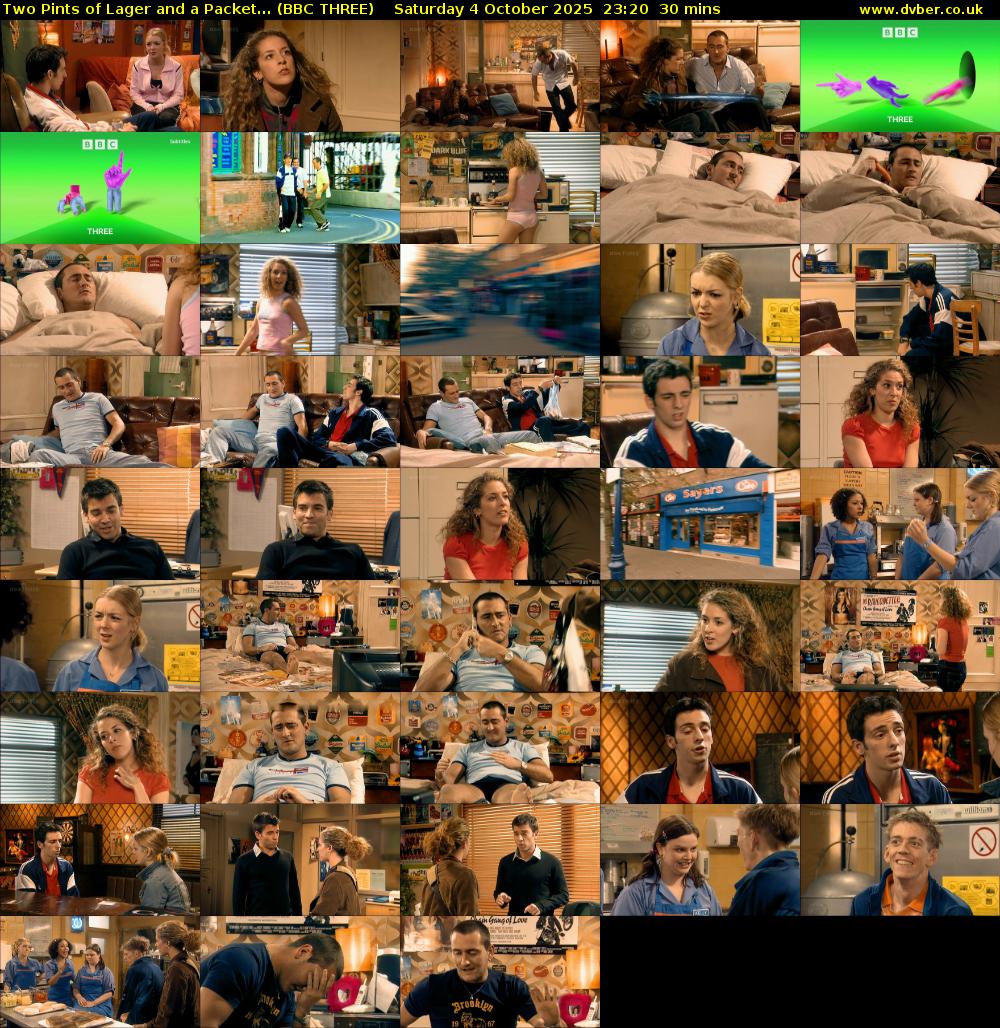 Two Pints of Lager and a Packet... (BBC THREE) Saturday 4 October 2025 23:20 - 23:50