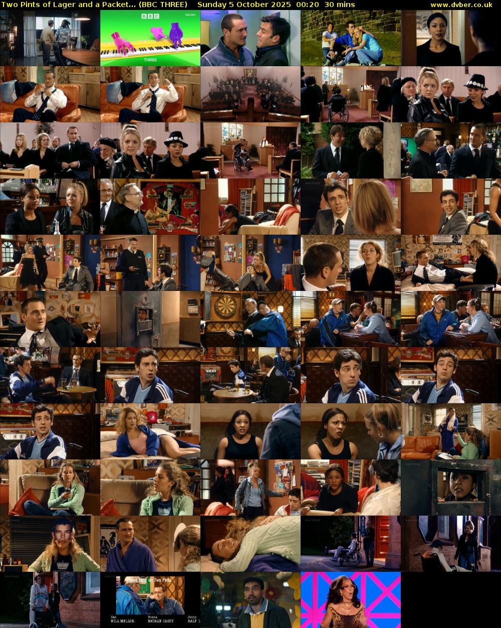 Two Pints of Lager and a Packet... (BBC THREE) Sunday 5 October 2025 00:20 - 00:50