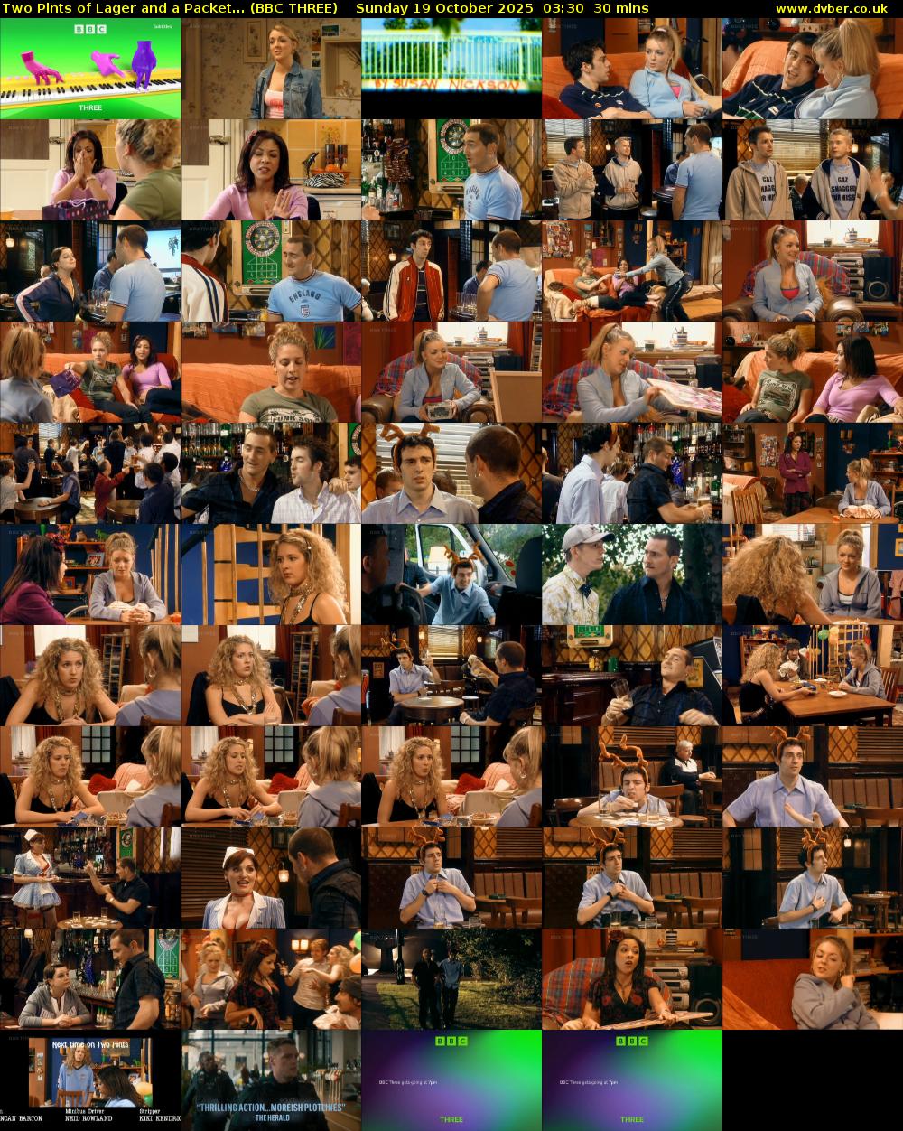 Two Pints of Lager and a Packet... (BBC THREE) Sunday 19 October 2025 03:30 - 04:00