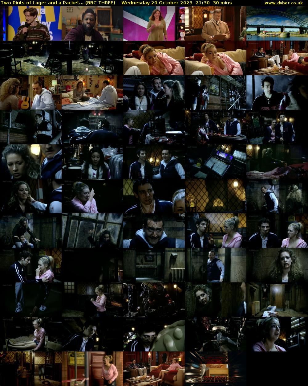 Two Pints of Lager and a Packet... (BBC THREE) Wednesday 29 October 2025 21:30 - 22:00