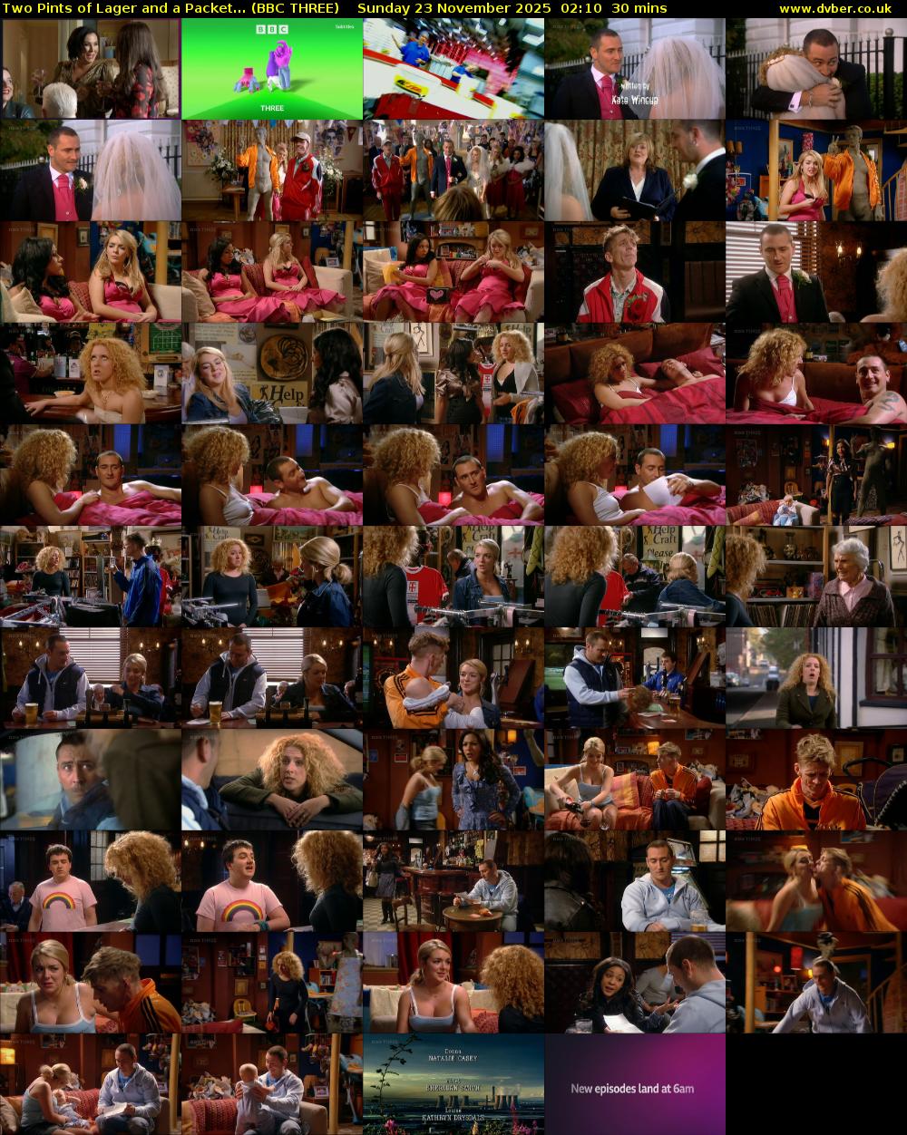 Two Pints of Lager and a Packet... (BBC THREE) Sunday 23 November 2025 02:10 - 02:40