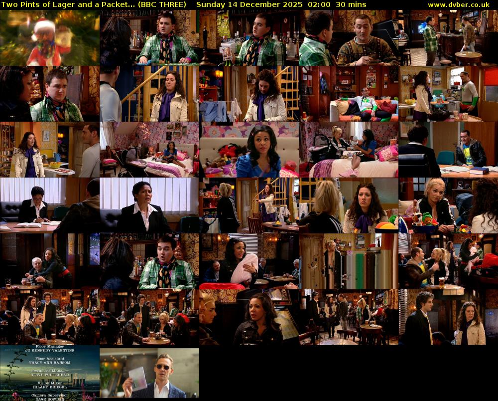 Two Pints of Lager and a Packet... (BBC THREE) Sunday 14 December 2025 02:00 - 02:30