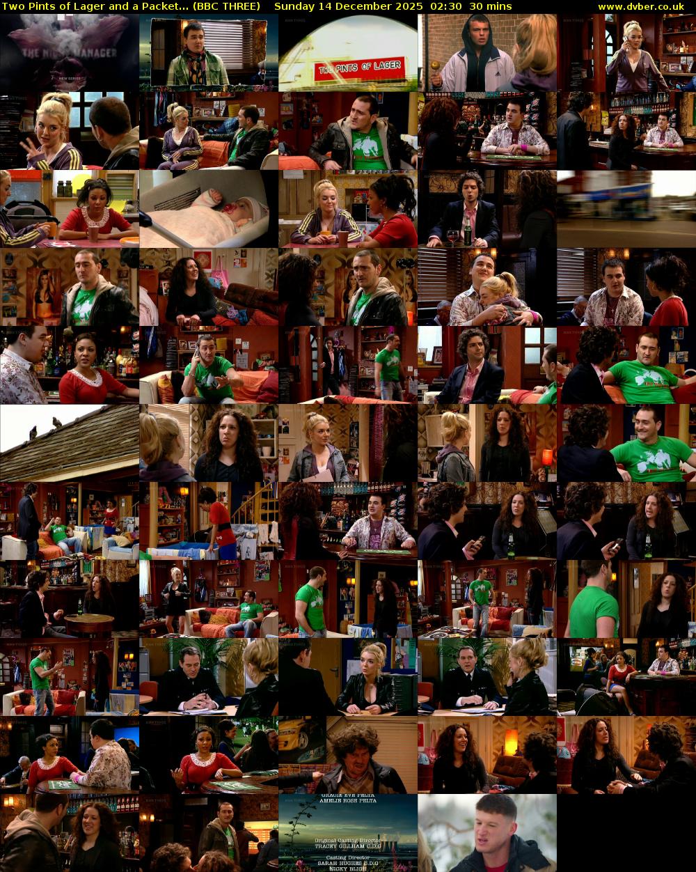 Two Pints of Lager and a Packet... (BBC THREE) Sunday 14 December 2025 02:30 - 03:00